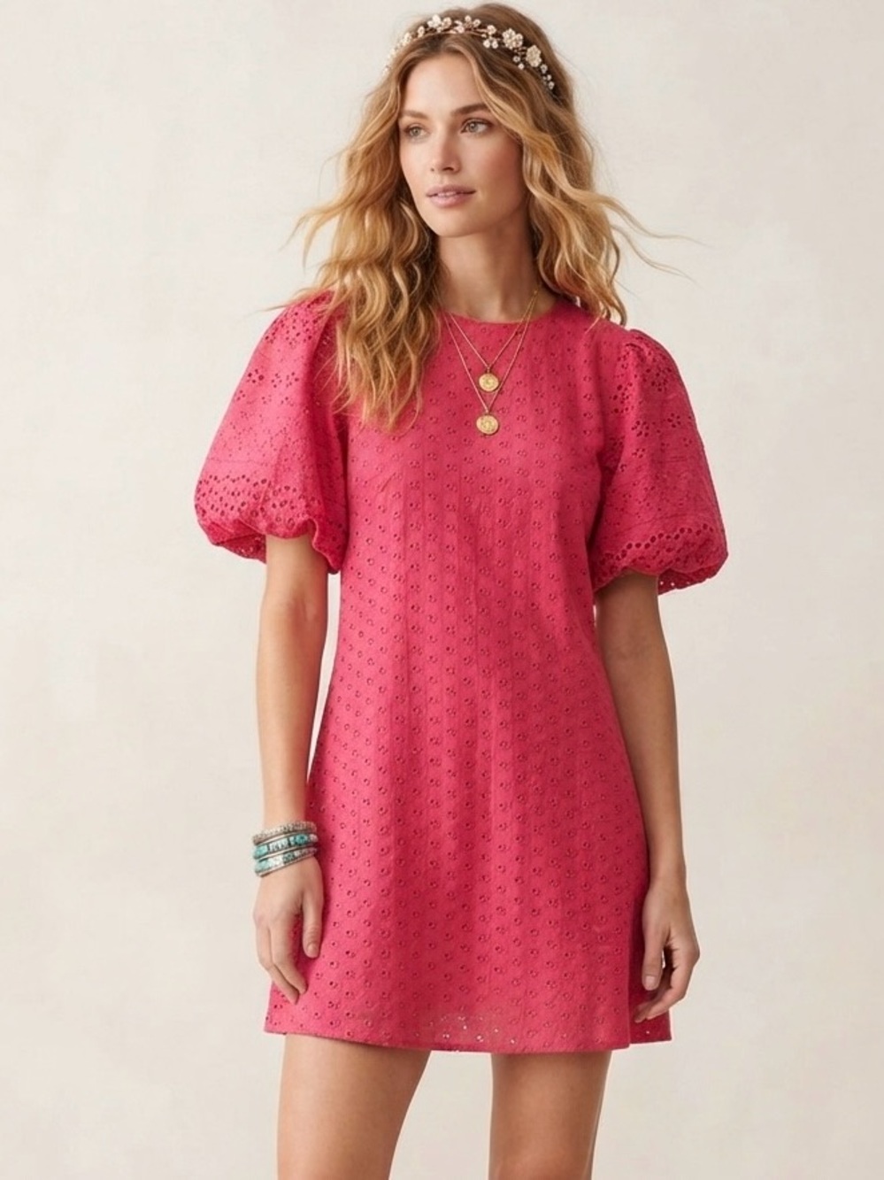 Free People Pink Cut Out Dress Size XS